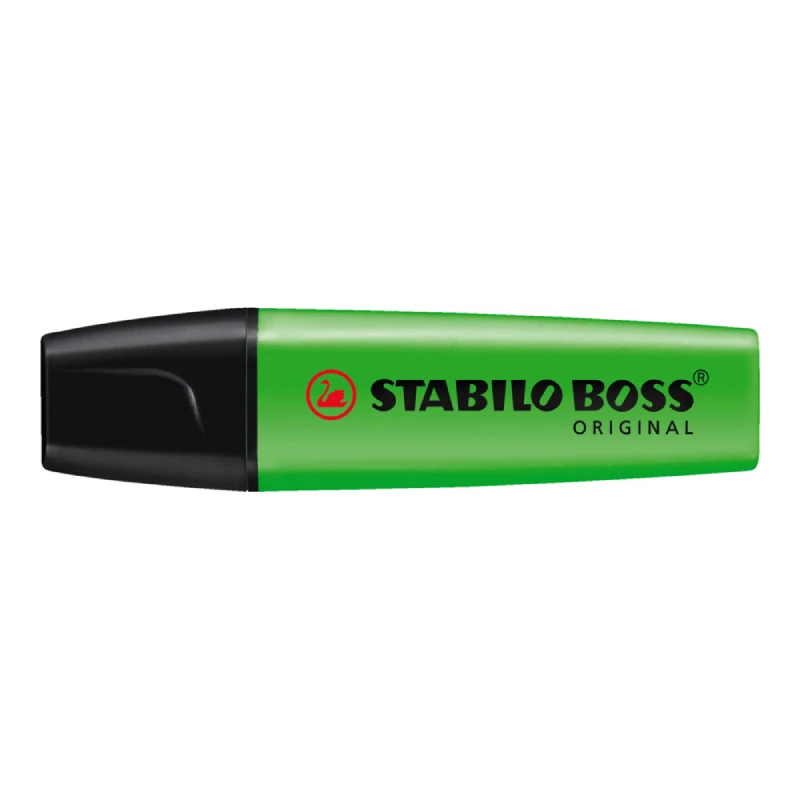 STABILO BOSS Original signir 70/33 – zeleni (green) marker sa kosim vrhom