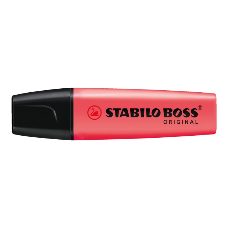 STABILO BOSS Original signir 70/40 – crveni (red) marker sa kosim vrhom