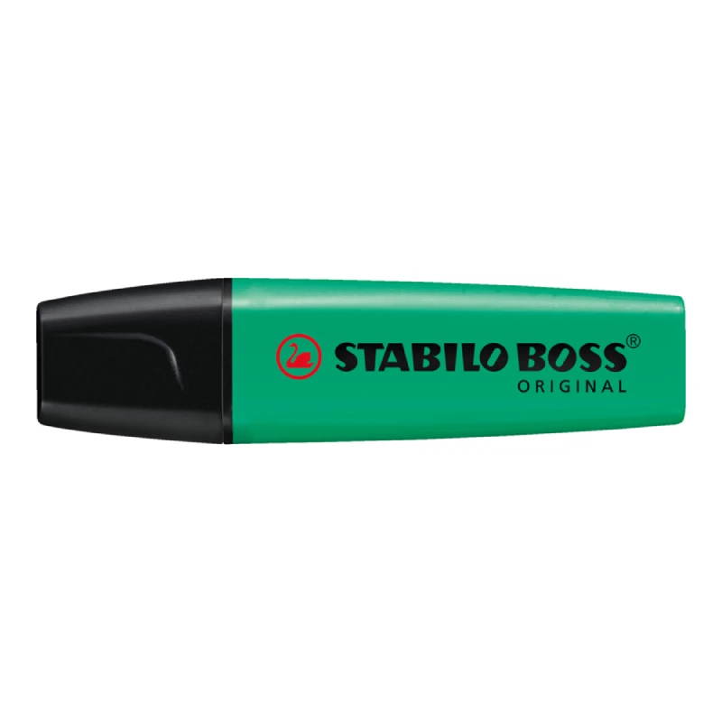STABILO BOSS Original 70/51 tirkiz (Turquoise) – fluorescentni marker; signir za pisanje, podvlačenje i isticanje