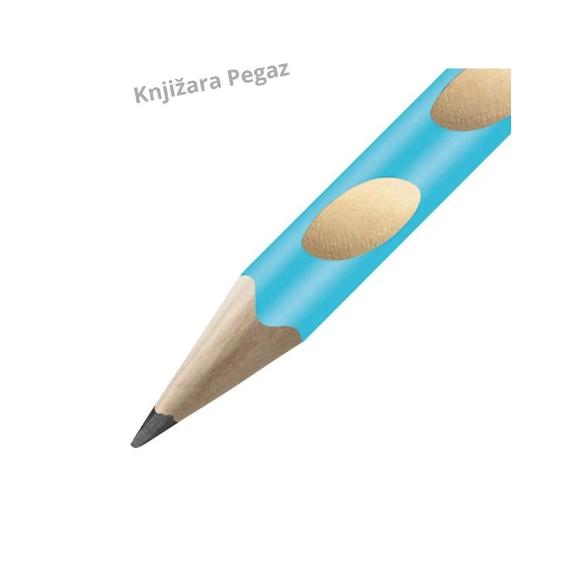 STABILO EASYgraph ergonomska grafitna olovka HB za desnoruke za pravilno držanje i učenje pisanja, plava 322/02