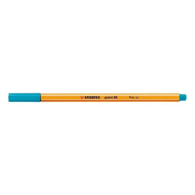 Stabilo Point 88/31 lajner, svetlo plava – precizan flomaster 0.4 mm za školu, kancelariju i kreativno pisanje