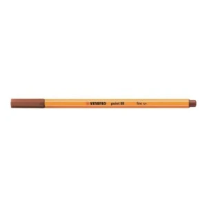 Stabilo Point 88/38 lajner, crveno braon – precizan flomaster 0.4 mm za školu, kancelariju i kreativno pisanje