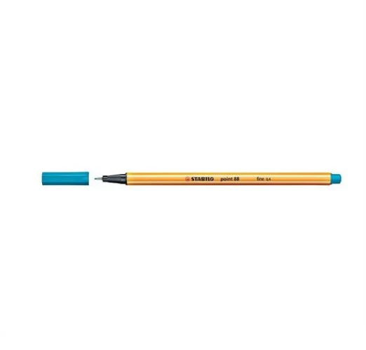 STABILO lajner Point 88/51 tirkiz – precizni flomaster 0.4 mm za pisanje, podvlačenje, crtanje i školu