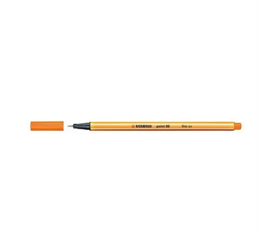 STABILO lajner Point 88/54 oranž – precizni flomaster 0.4 mm za pisanje, crtanje i podvlačenje teksta