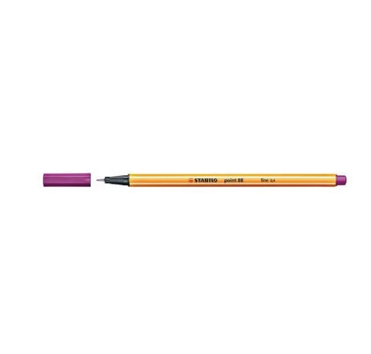 STABILO lajner Point 88/58 ljubičasta – precizni flomaster 0.4 mm za pisanje, crtanje i podvlačenje