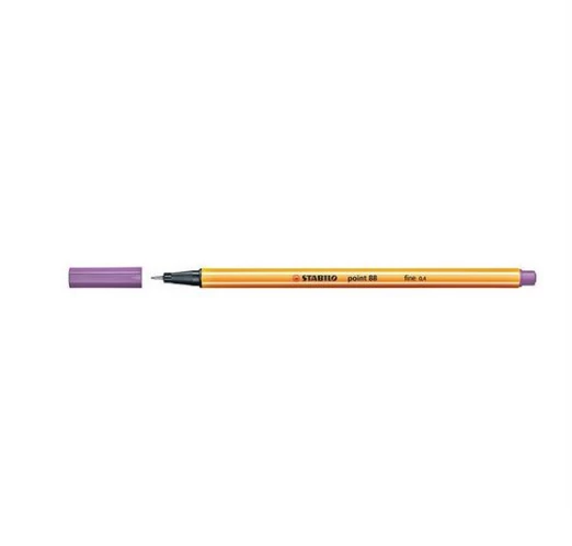 STABILO lajner Point 88/59 lila – precizni flomaster 0.4 mm za pisanje, crtanje i podvlačenje