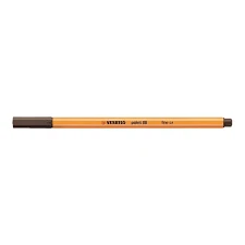 STABILO lajner Point 88/65 tamno braon – precizni flomaster 0.4 mm za pisanje, crtanje i podvlačenje
