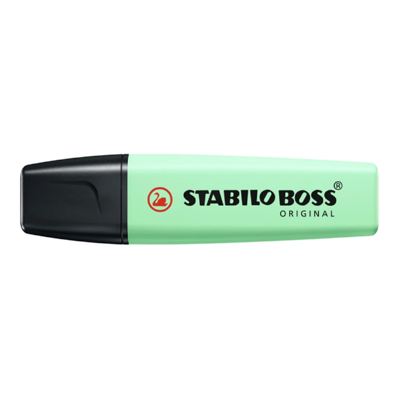 STABILO BOSS Original Pastel signir 70/116 – mint (hint of mint), signir za pisanje, podvlačenje i isticanje teksta