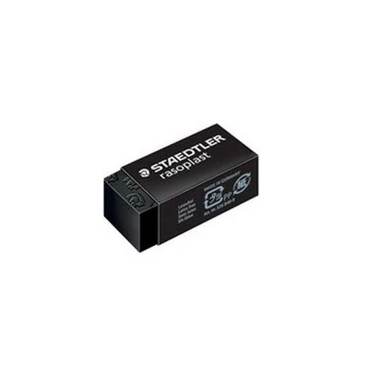 Staedtler Rasoplast Black Line 526 B40-9 gumica za brisanje crne boje, latex free gumica visokog kvaliteta i minimalnog mrvljenja 