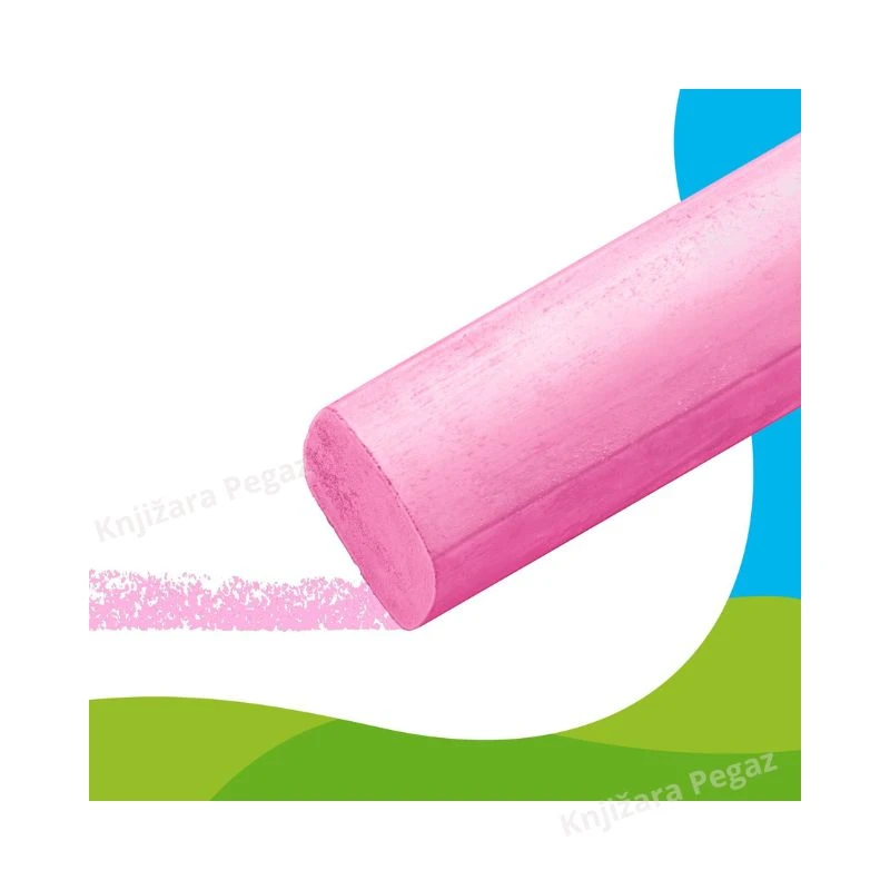 STAEDTLER Noris Junior Peppa Pig krede za crtanje po asfaltu 1/6, dečije jumbo krede za ulicu i beton, perive krede u boji za decu 2+ model 2365 C6 L1
