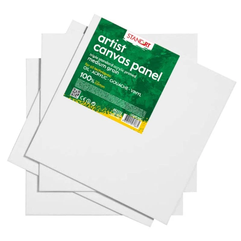 StandArt slikarski panel – canvas 7x7cm 602311, platno je 100% pamuk, 275g