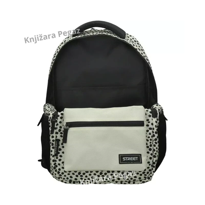 STREET Ranac ovalni VIPE TONE, lagan školski ranac sa ojačanim leđima i reflektujućim detaljima 531338