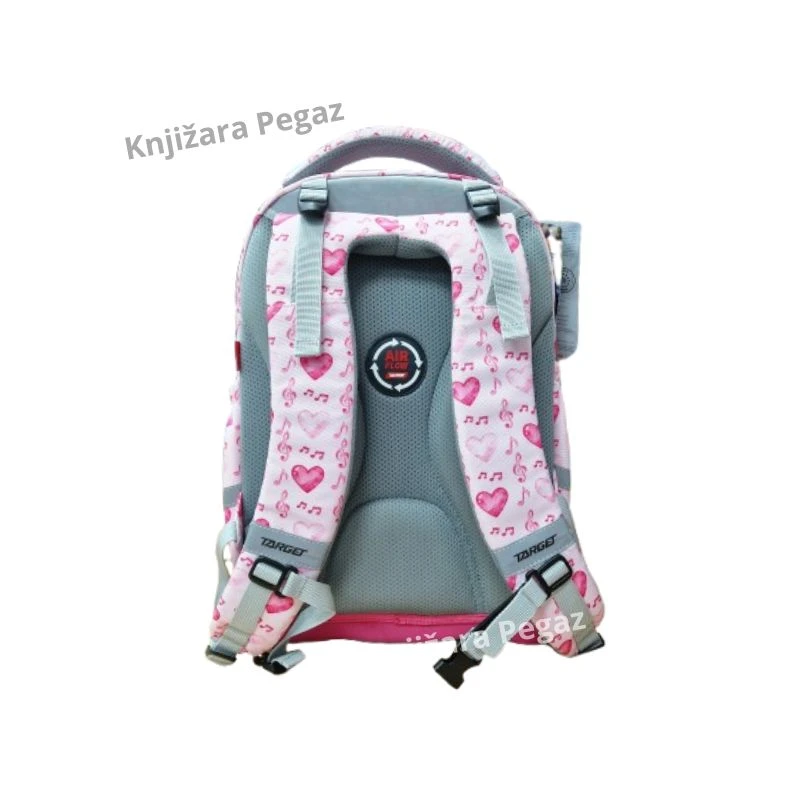 TARGET Ranac anatomski Superlight Heart 29637 za prvi razred, ultra lagan
