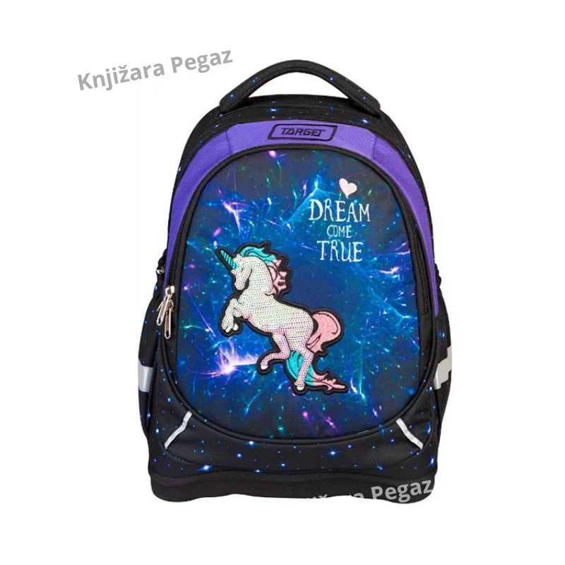 Target Superlight Petit Cosmic Unicorn anatomski školski ranac, lagan 840g, 27617