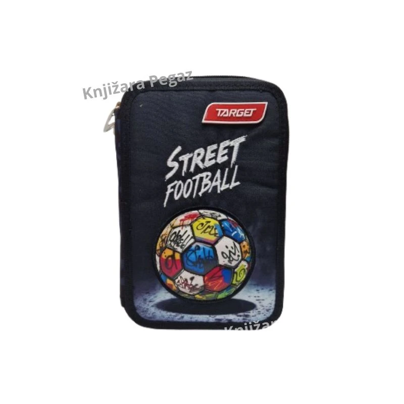 TARGET Pernica trodelna puna Street Sport Football 29837 sa školskim priborom