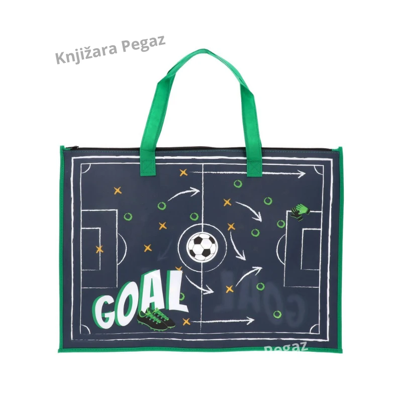 Torba za blok br. 5 Goal 100456 – vodootporna sa rajsferšlusom