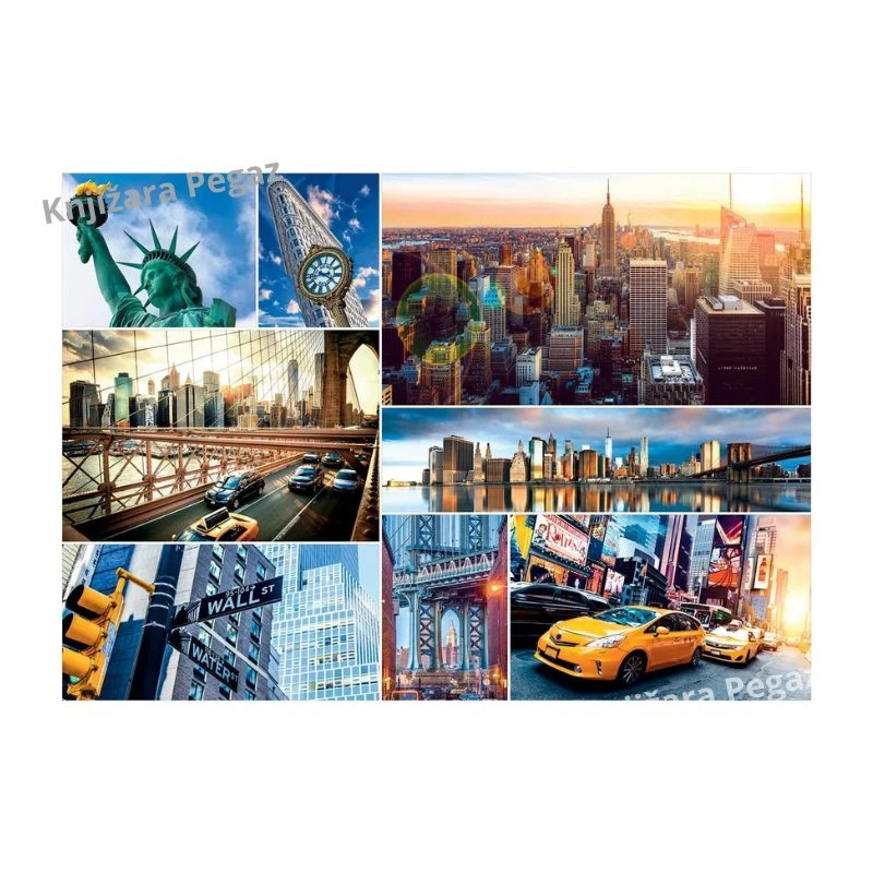 Trefl puzzle New York Collage 4000 Delova, velika slagalica Panorama Njujorka 136x96 cm