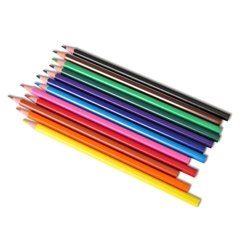 Triflex Colors SAZIO NEO drvene bojice, 12 boja, šestougaone, 102110