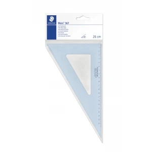 Staedtler Mars trougao 567 60° - trougao sa uglom od 60 stepeni, 26 cm, za tehničko crtanje i geometriju