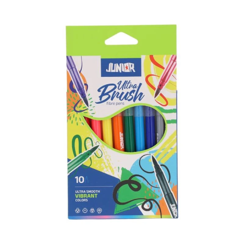 Ultra Brush flomasteri 1/10 – set od 10 flomastera sa fleksibilnim kist vrhom,130325
