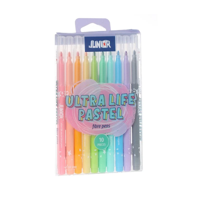 Ultra Life flomasteri pastel 10K – set od 10 flomastera u pastelnim bojama, kod 130315