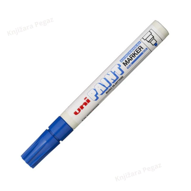 Uni-ball Paint marker PX-20 plavi permanentni uljani marker za sve površine debljine 2.2-2.8mm 