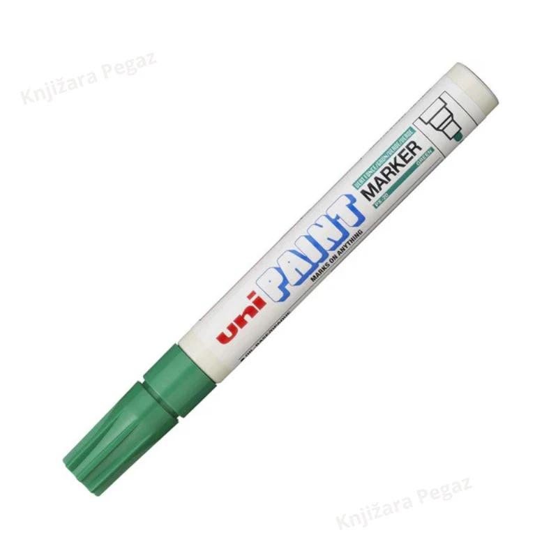 Uni-ball Paint marker PX-20 zeleni permanentni uljani marker za sve površine debljine 2.2-2.8mm 