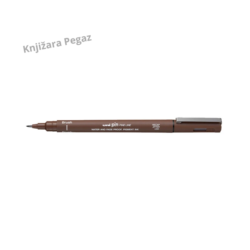 Uni-ball PIN BR-200 Brush braon marker za kaligrafiju i crtanje