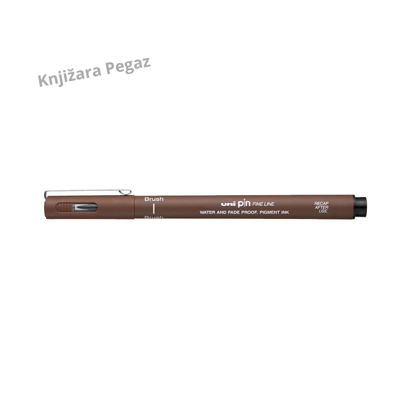 Uni-ball PIN BR-200 Brush braon marker za kaligrafiju i crtanje