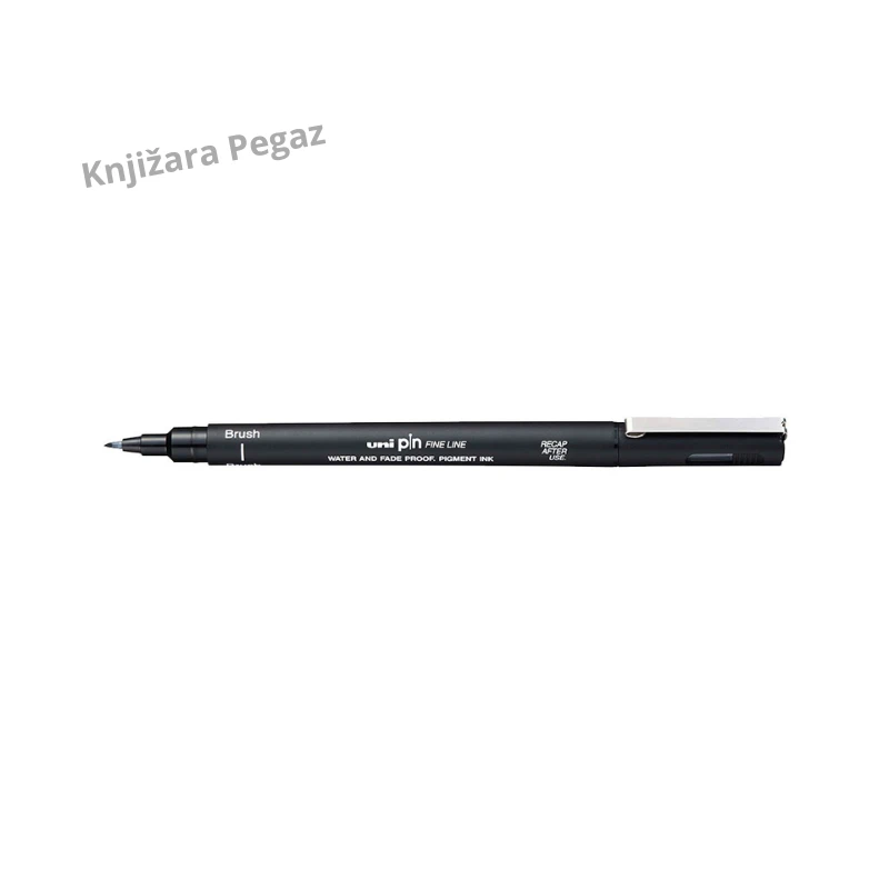 Uni-ball PIN BR-200 Brush crni marker za kaligrafiju i crtanje