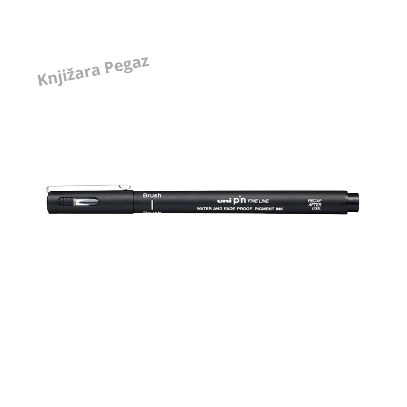 Uni-ball PIN BR-200 Brush crni marker za kaligrafiju i crtanje