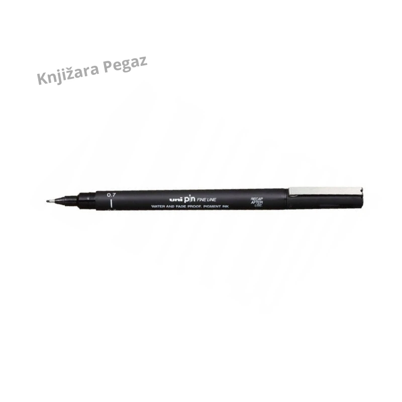 Uni-ball PIN fineliner 0.7 mm crni vodootporni marker za crtanje i skiciranje