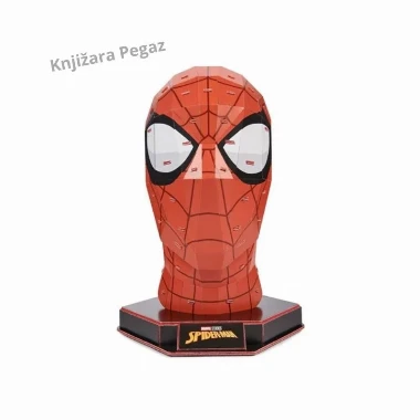 4D Marvel Spider-Man Mask 3D puzzle 82 dela 