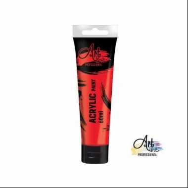 ARTline Akrilna boja 60ml-red vermilion ART047