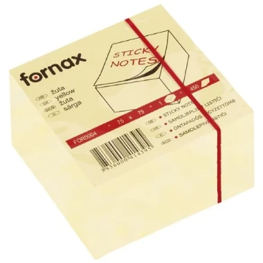 Blok samoleplj. kocka Fornax žuti