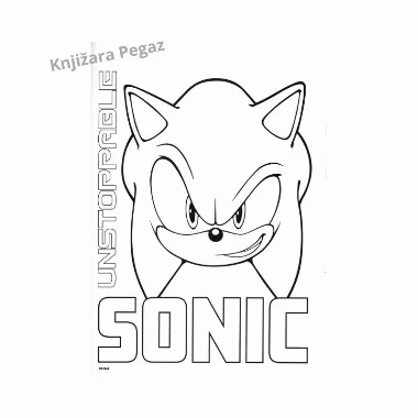 Bojanka za decu SONIC 
