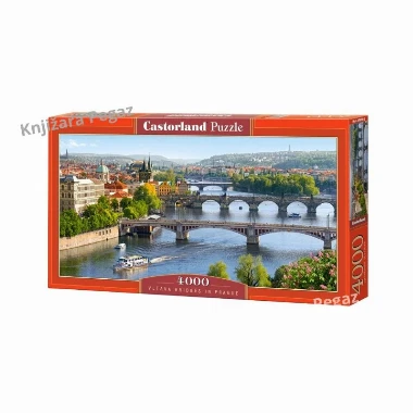 Castorland puzzle Vltava most u Pragu 4000 delova