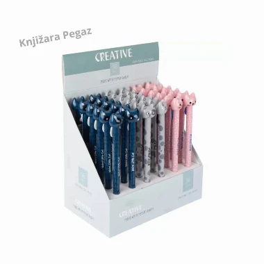 CATS gel olovka CREATIVE piši-briši 0.5mm plava