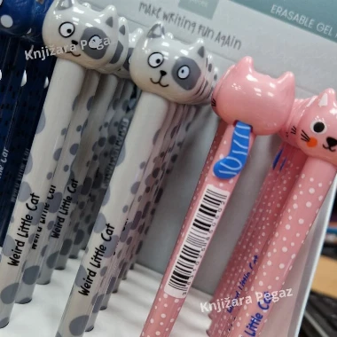 CATS gel olovka CREATIVE piši-briši 0.5mm plava