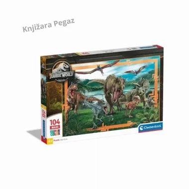 Clementoni MAXX Puzzle Jurassic World 104 CL23770
