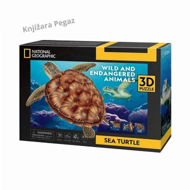 CubicFun 3D puzzle Morska kornjača CBF210809