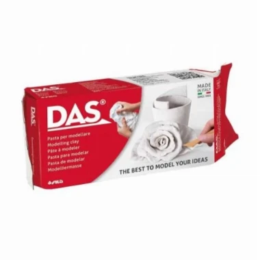DAS Masa za modelovanje bela 500g.