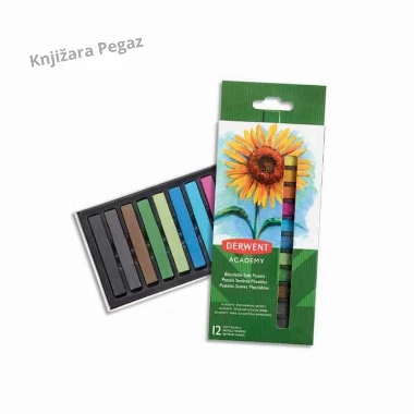 Derwent Academy suvi pastel 2302397 12 boja