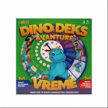Društvena igra Dino Deks Avanture-vreme