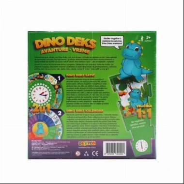 Društvena igra Dino Deks Avanture-vreme