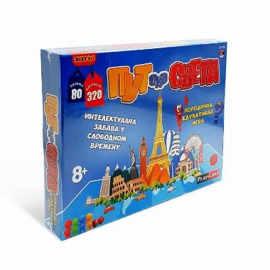 Društvena igra PlayLand-Put oko sveta 