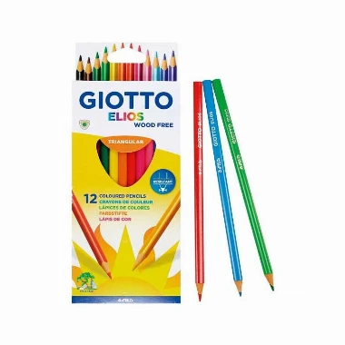 Drvene boje Giotto 1/12 trouglaste ELIOS