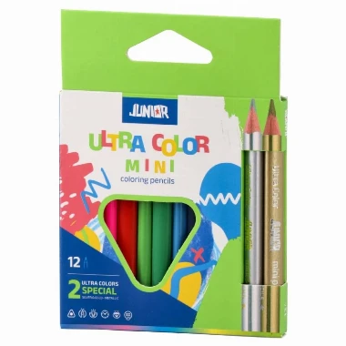 Drvene bojice Junior Ultra color1/12 kraća 130209