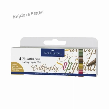 Faber-Castell Pitt Art Pen Calligraphy set 1/4 