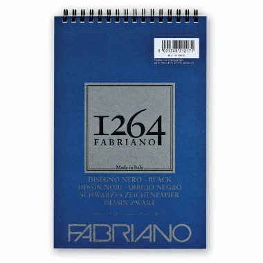 FABRIANO Blok Black Drawing A5 20L/200g 19100651